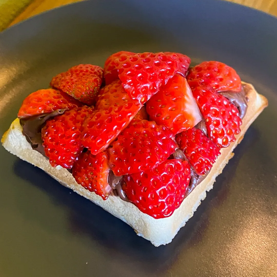 Baby waffle doce sabor 1