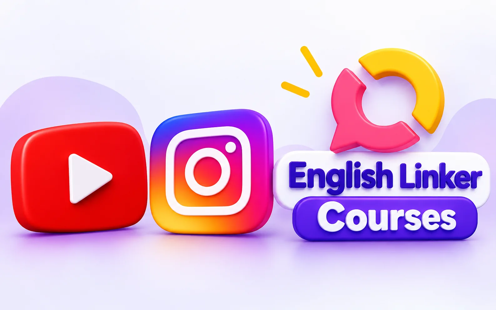 Aluno praticando inglês